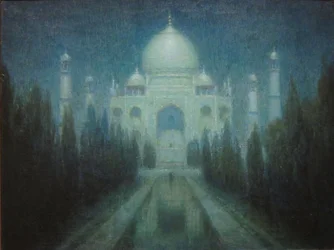 Taj Mahal im Mondlicht
